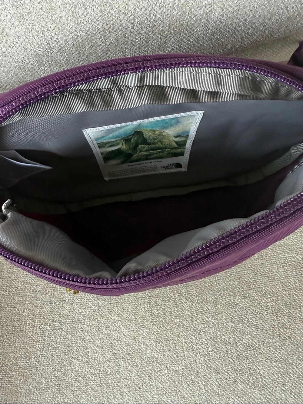 THE NORTH FACE Berkeley Lumbar, Black Currant Purple Yellow Silt, One Size